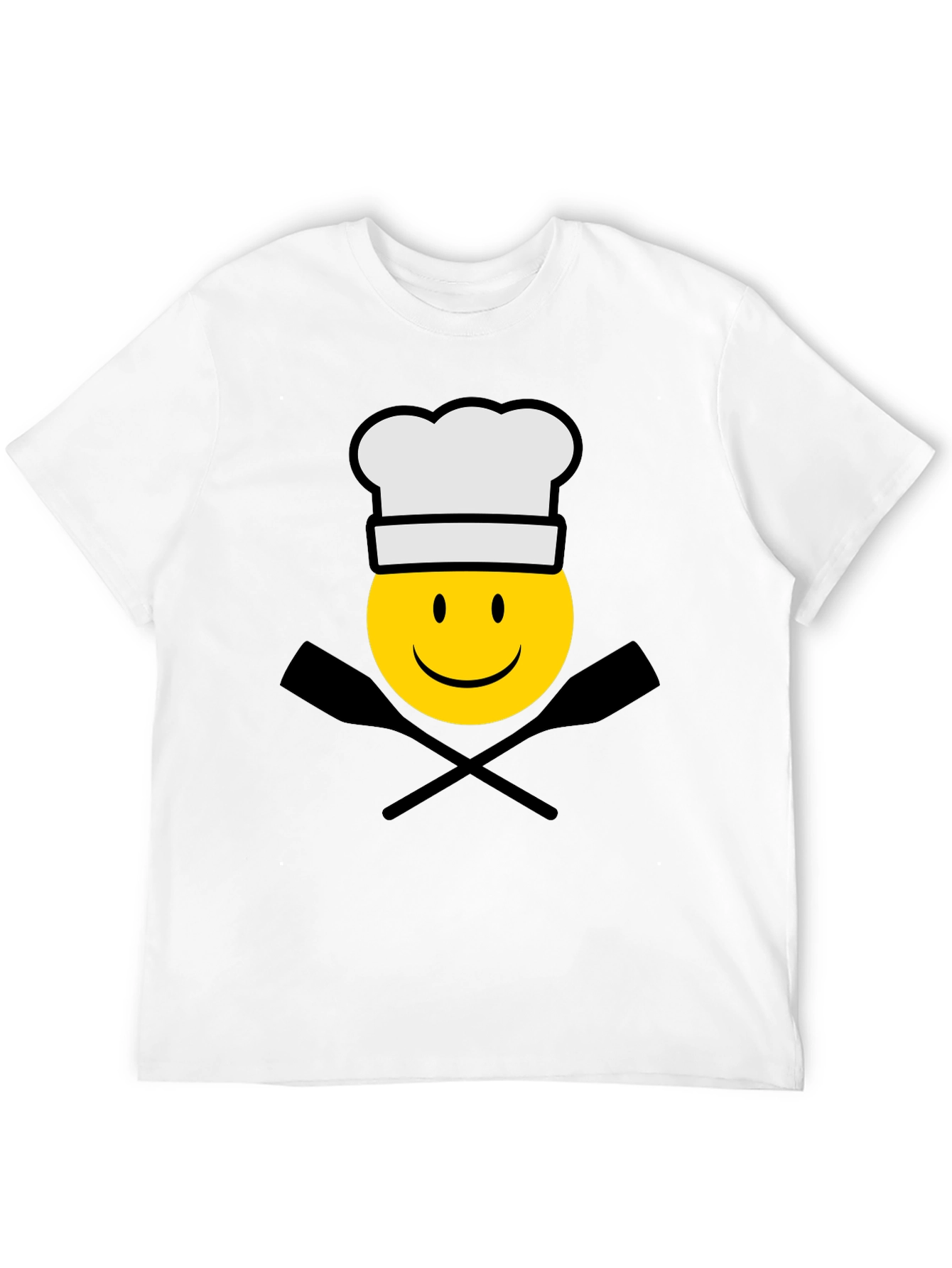Chef Emoji T-Shirt - Black