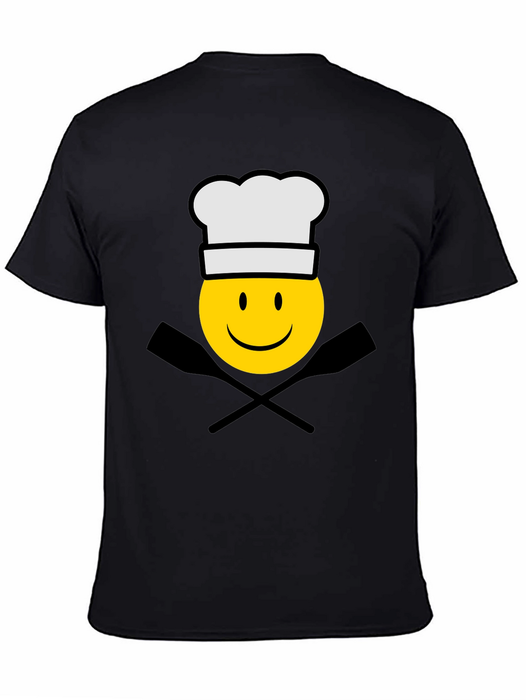 Chef Emoji T-Shirt - Black