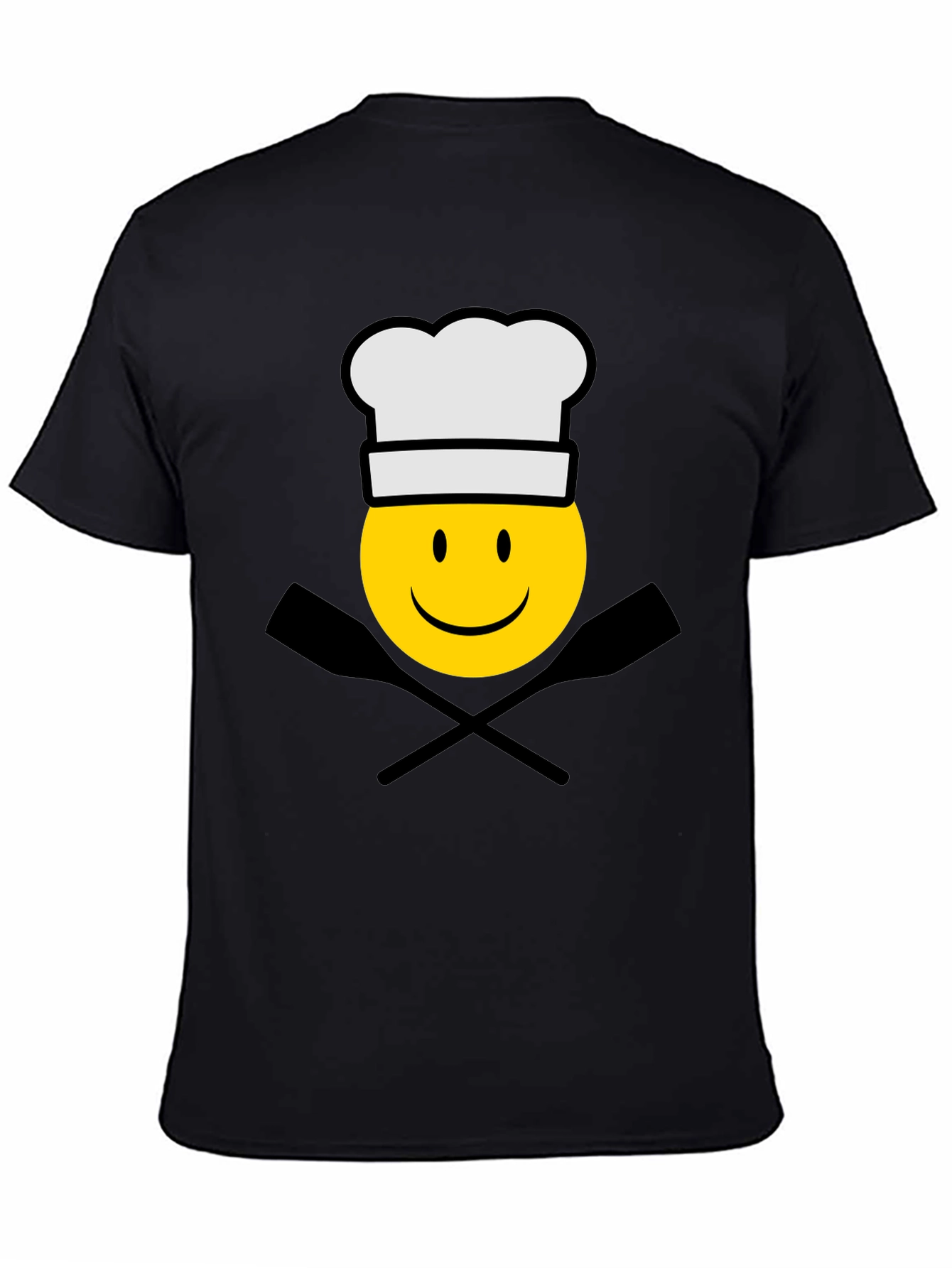 Chef Emoji T-Shirt - Black