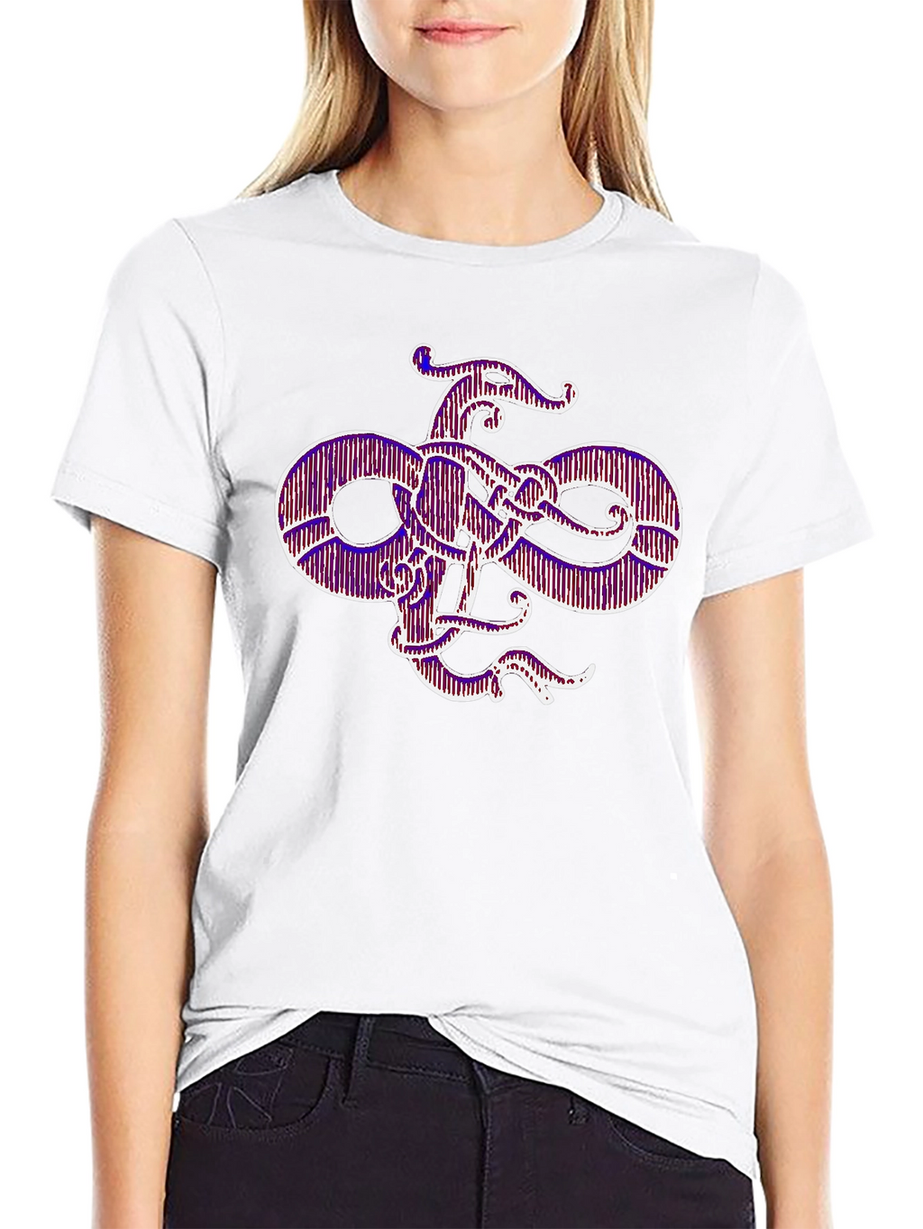 Symbol Graphic Black T-Shirt