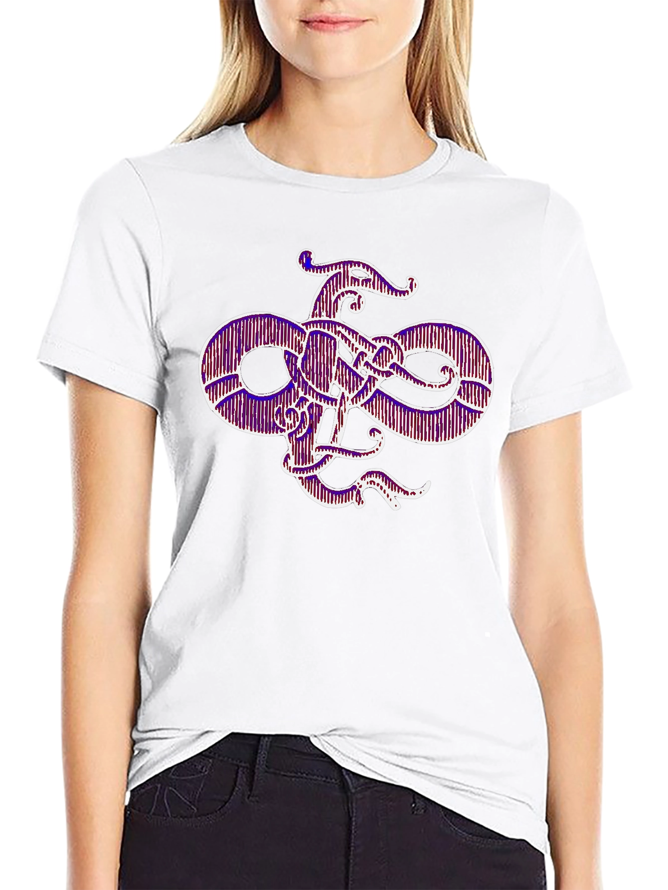 Symbol Graphic Black T-Shirt