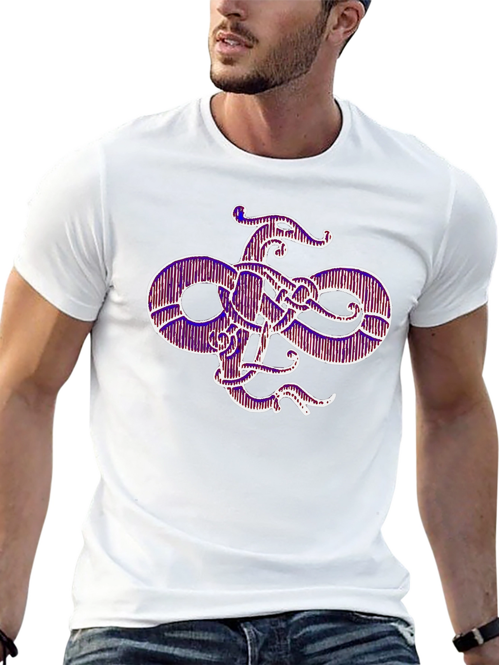 Symbol Graphic Black T-Shirt