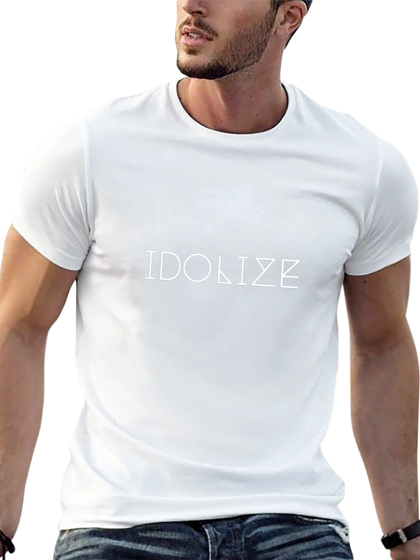 IDOLIZE Graphic Tee - Modern Style