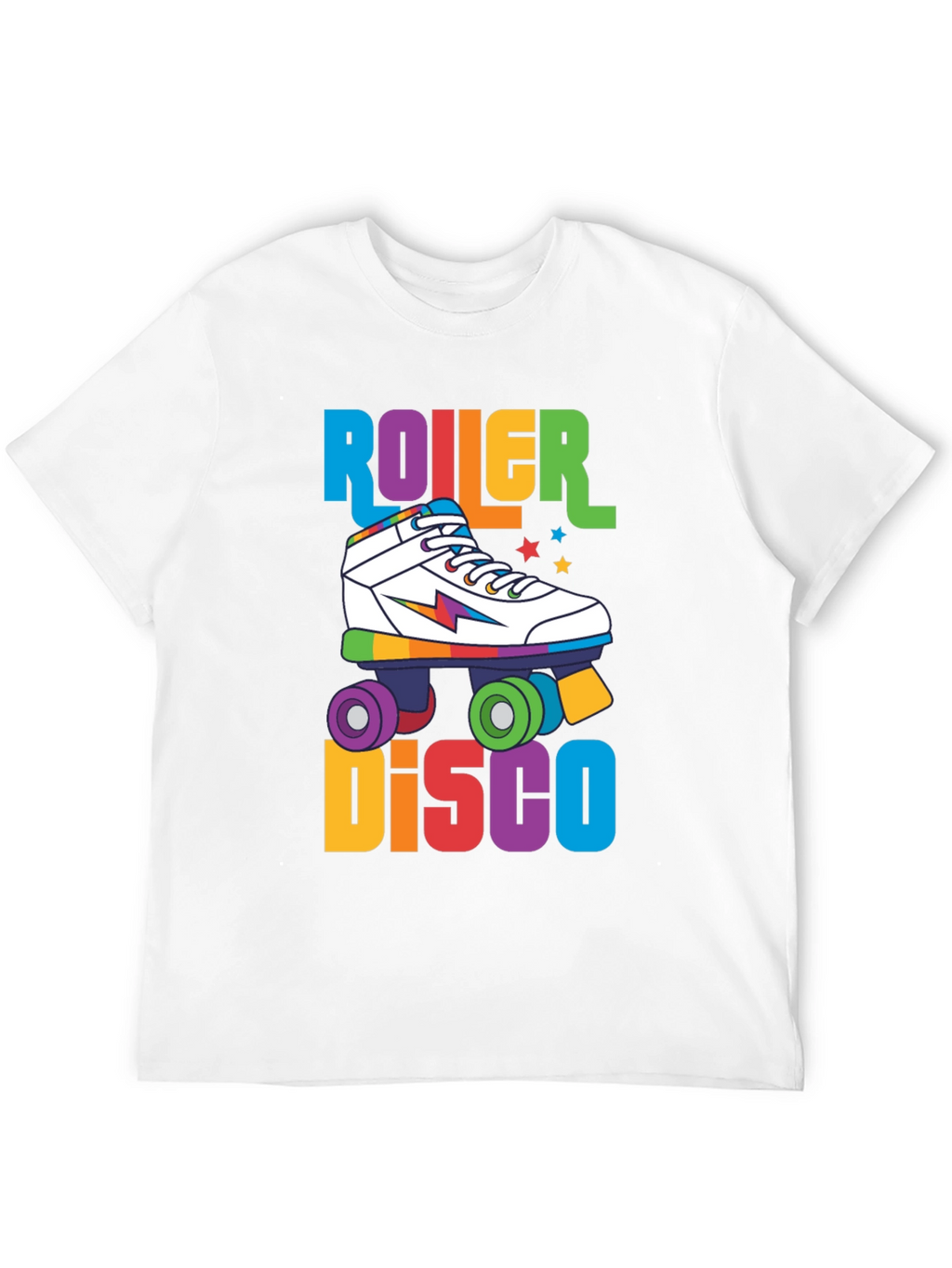 Retro Roller Disco T-Shirt - 80s Vibes!