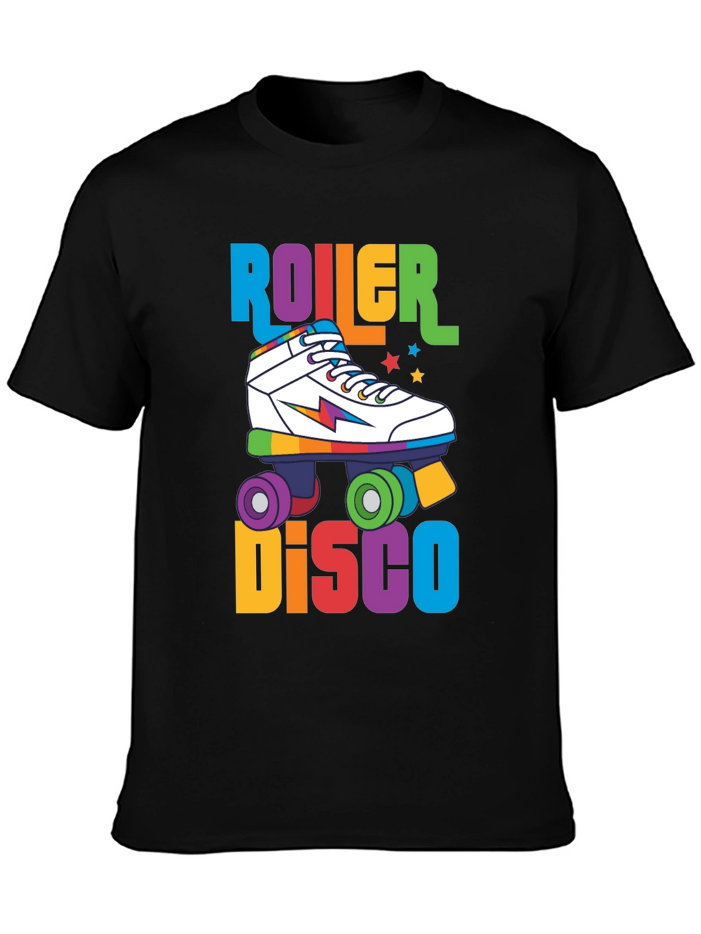 Retro Roller Disco T-Shirt - 80s Vibes!