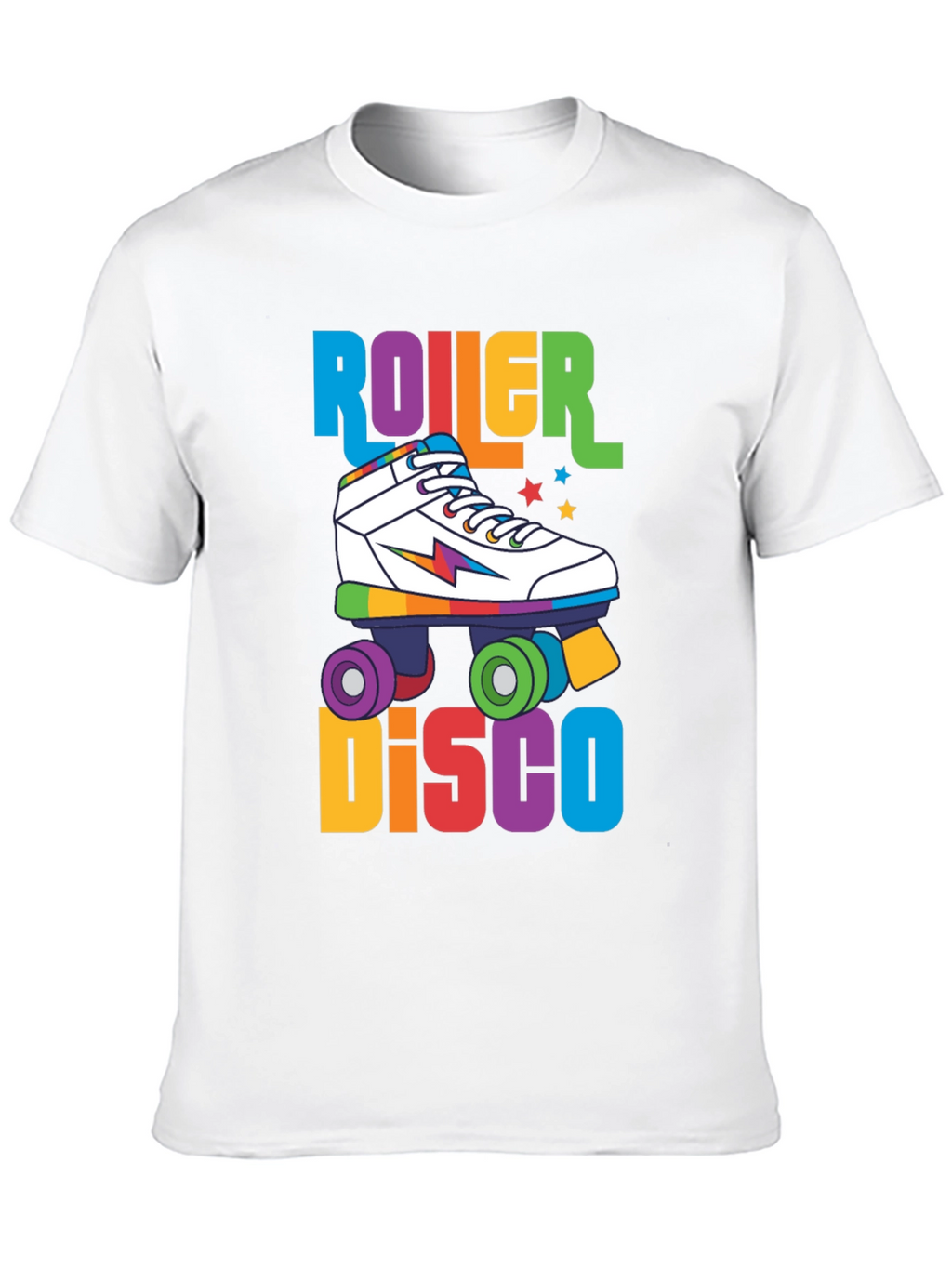 Retro Roller Disco T-Shirt - 80s Vibes!