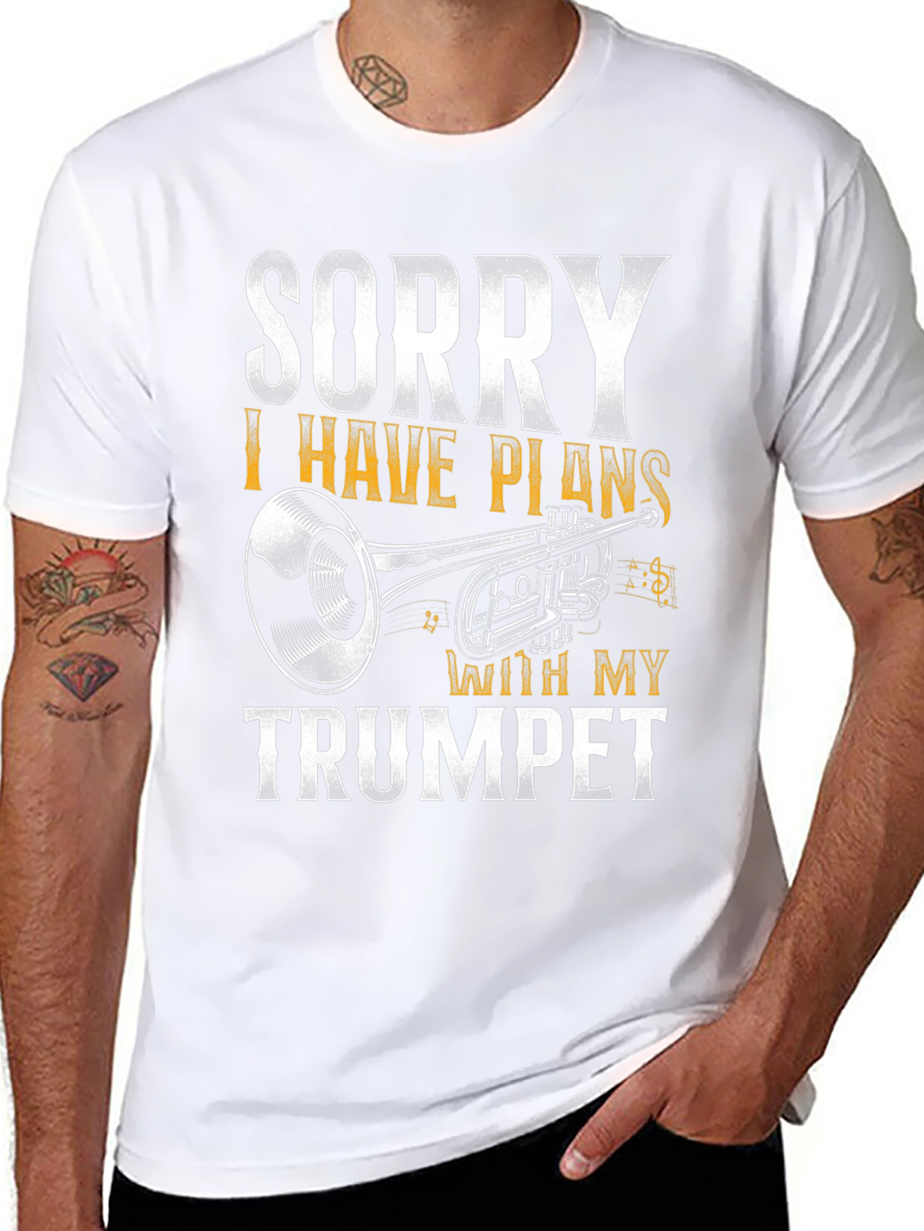 Sorry I Have Plans With My Trumpet T-Shirt
