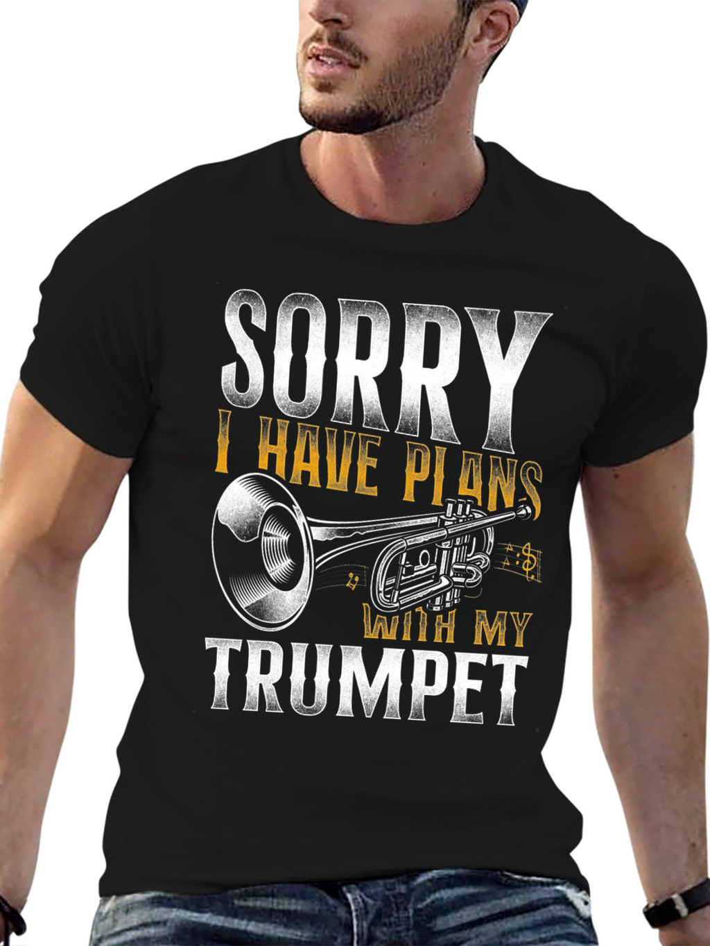 Sorry I Have Plans With My Trumpet T-Shirt