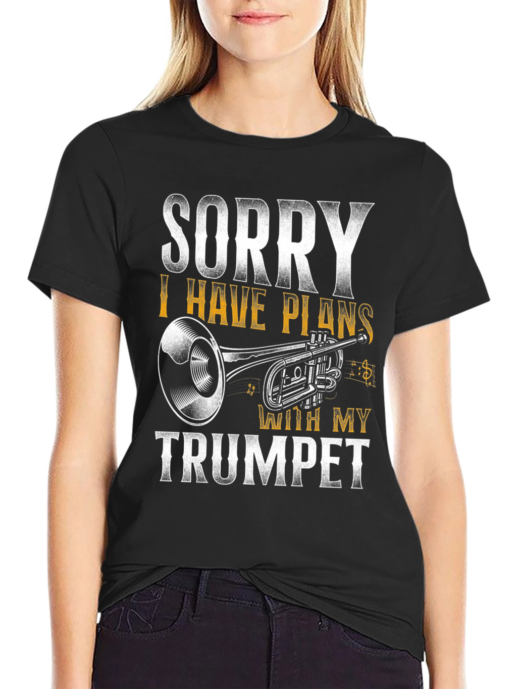 Sorry I Have Plans With My Trumpet T-Shirt