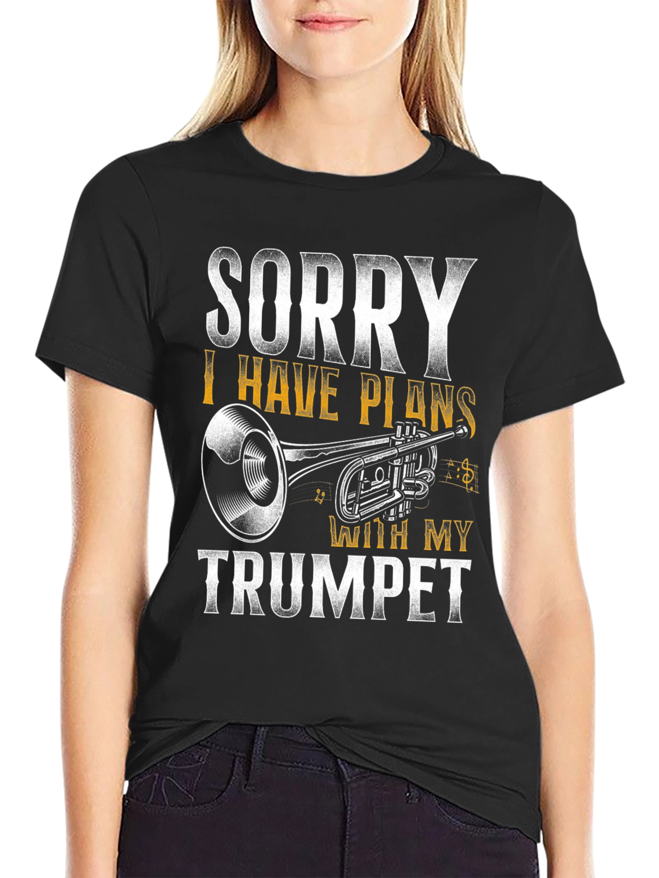 Sorry I Have Plans With My Trumpet T-Shirt