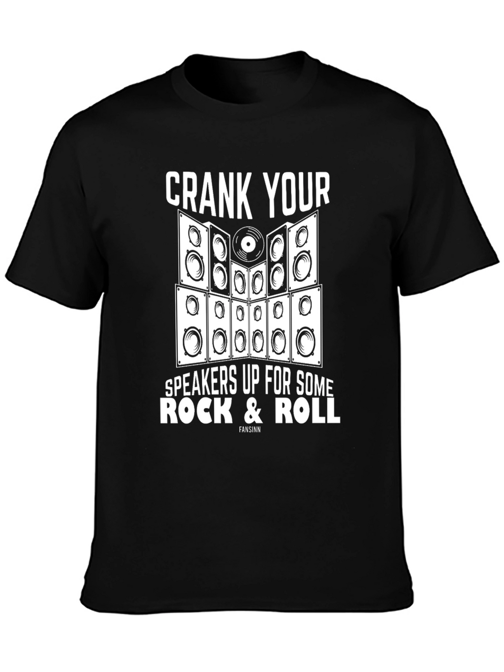 Rock & Roll Speaker Stack T-Shirt