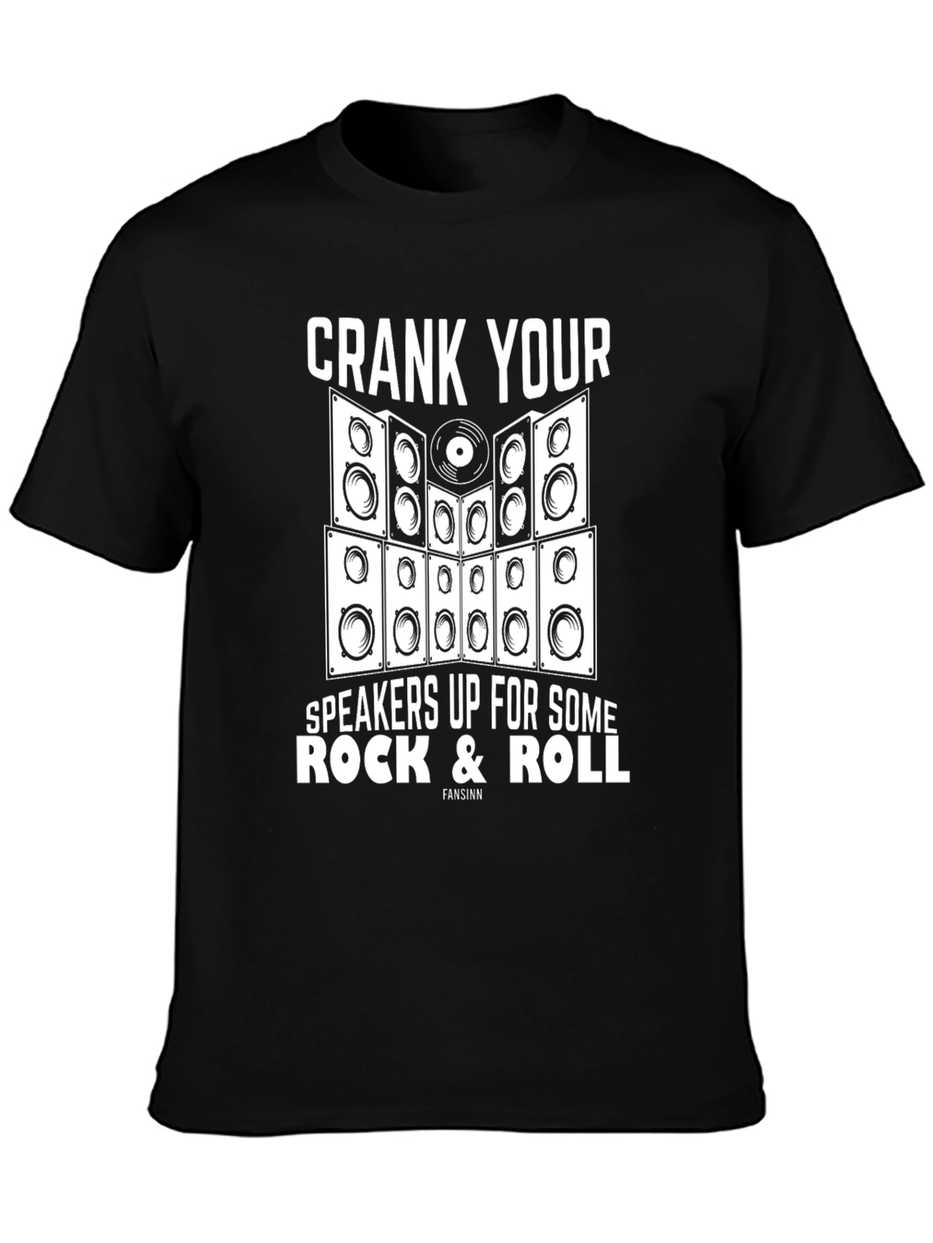 Rock & Roll Speaker Stack T-Shirt