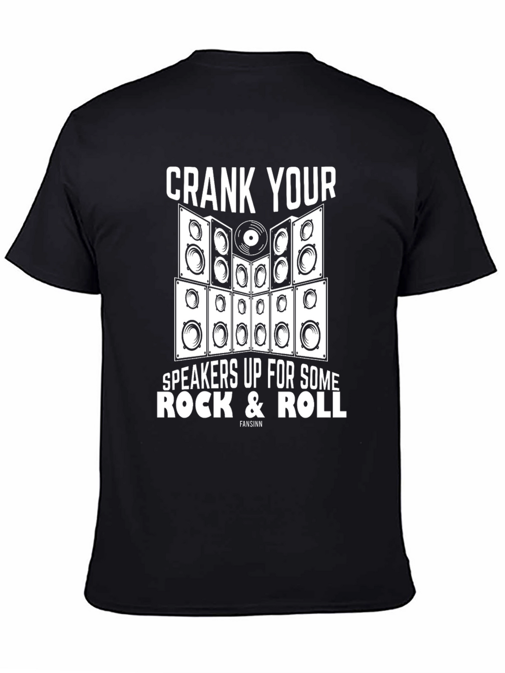 Rock & Roll Speaker Stack T-Shirt