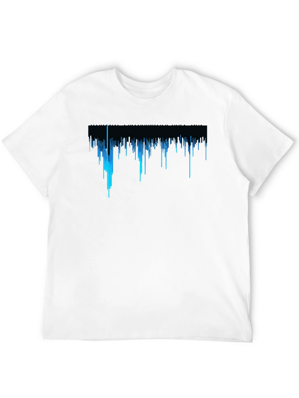Cityscape Black Tee - Graphic Design