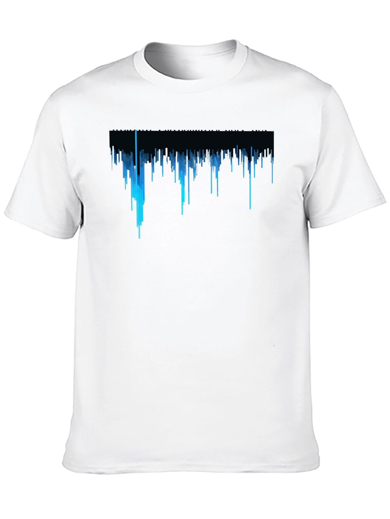 Cityscape Black Tee - Graphic Design