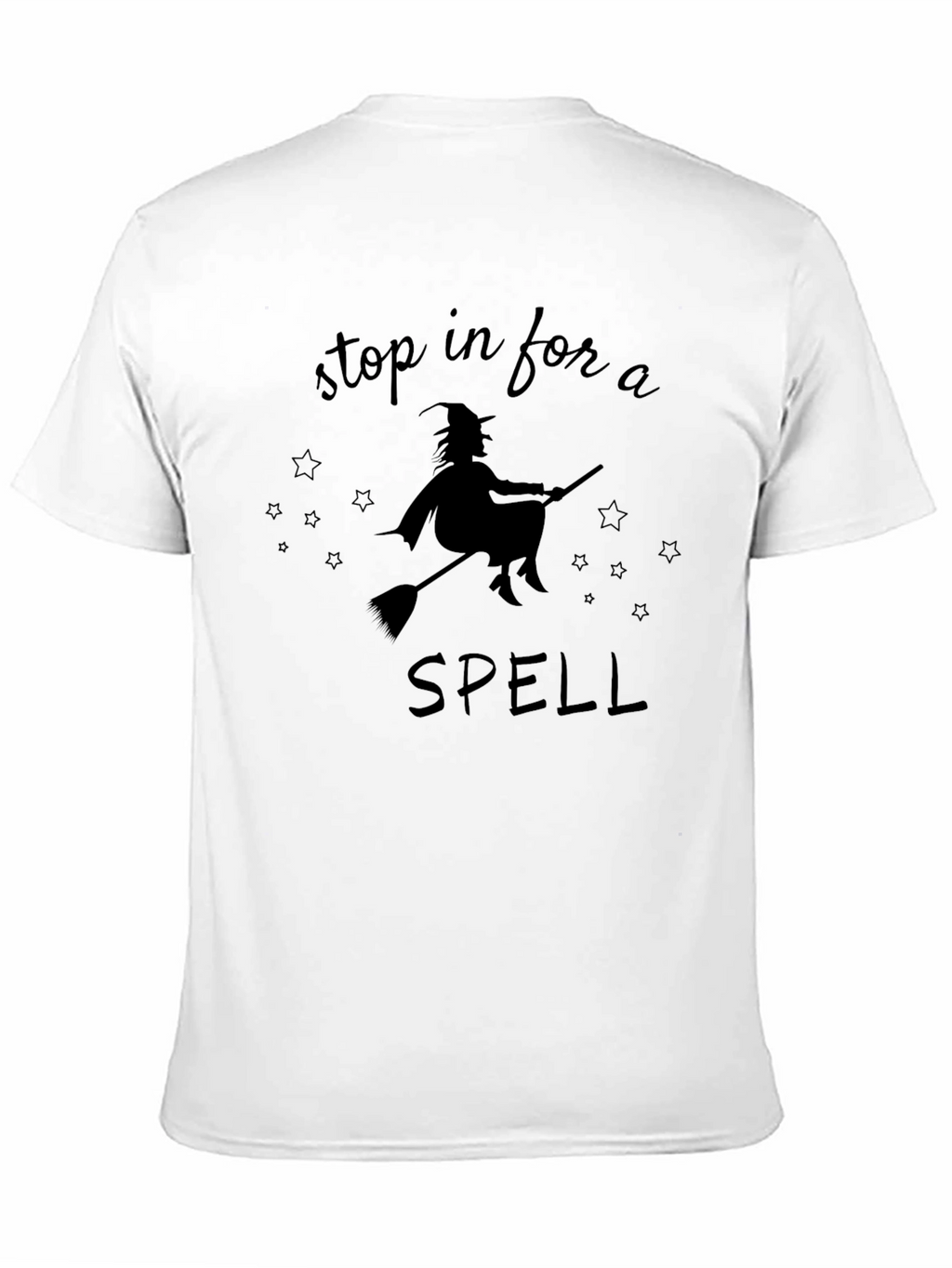 Stop in for a Spell Black T-Shirt