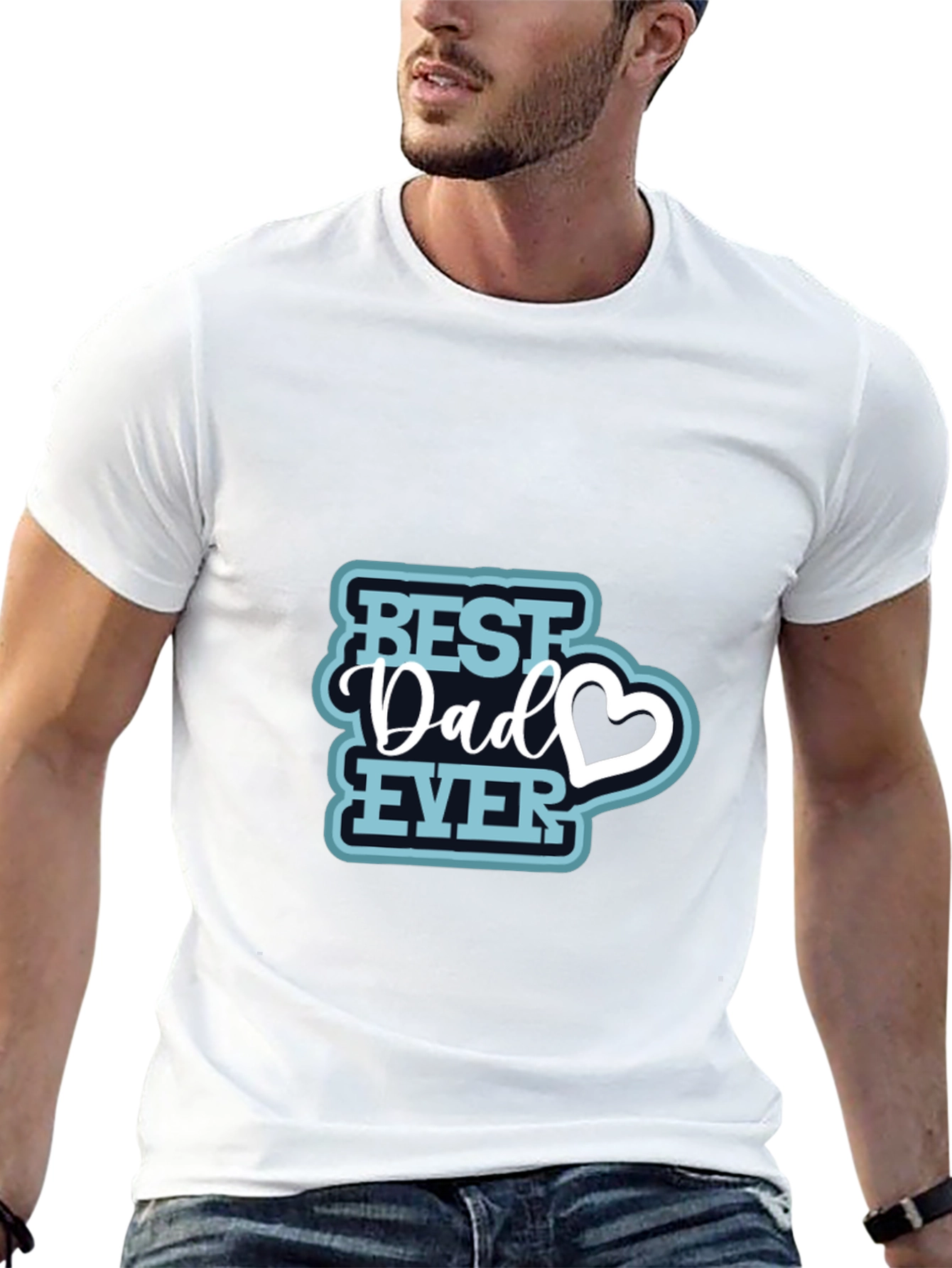 Best Dad Ever T-Shirt - Perfect Fathers Day Gift
