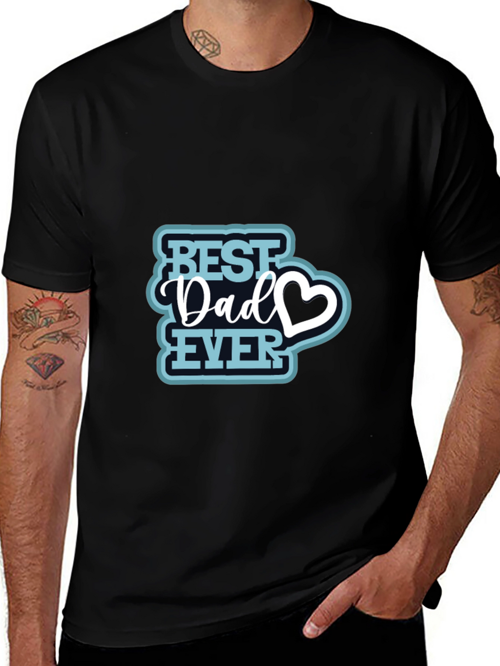 Best Dad Ever T-Shirt - Perfect Fathers Day Gift