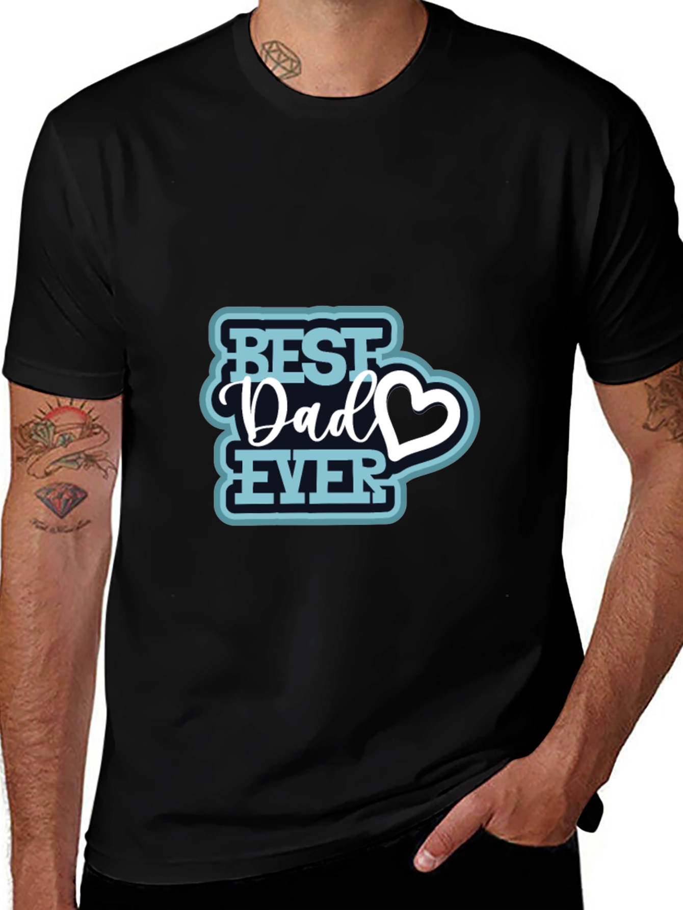 Best Dad Ever T-Shirt - Perfect Fathers Day Gift