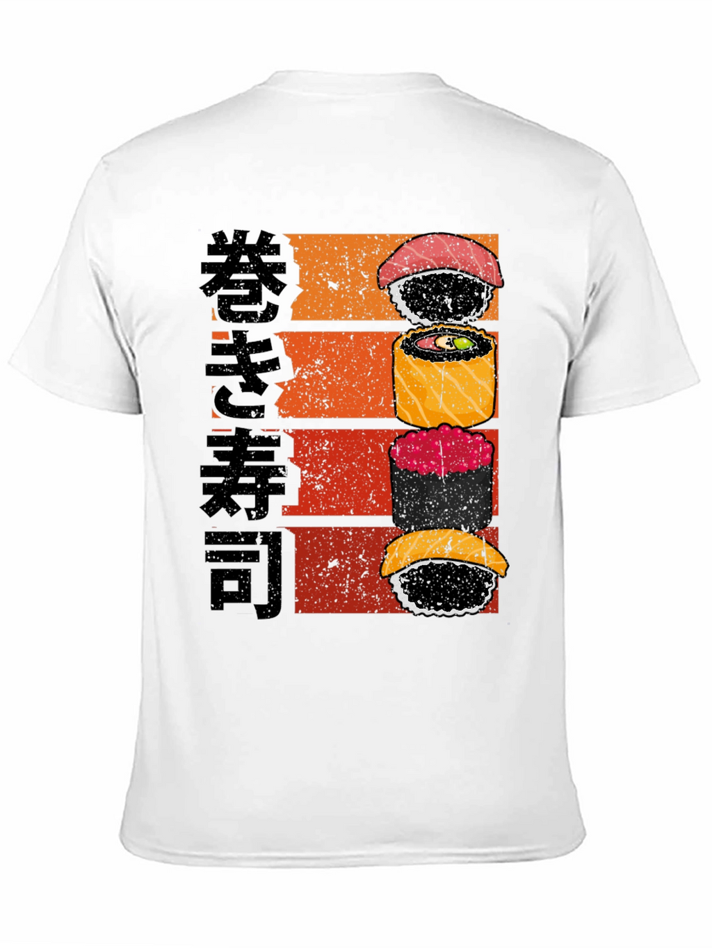 Sushi Graphic T-Shirt - Japanese Food Tee
