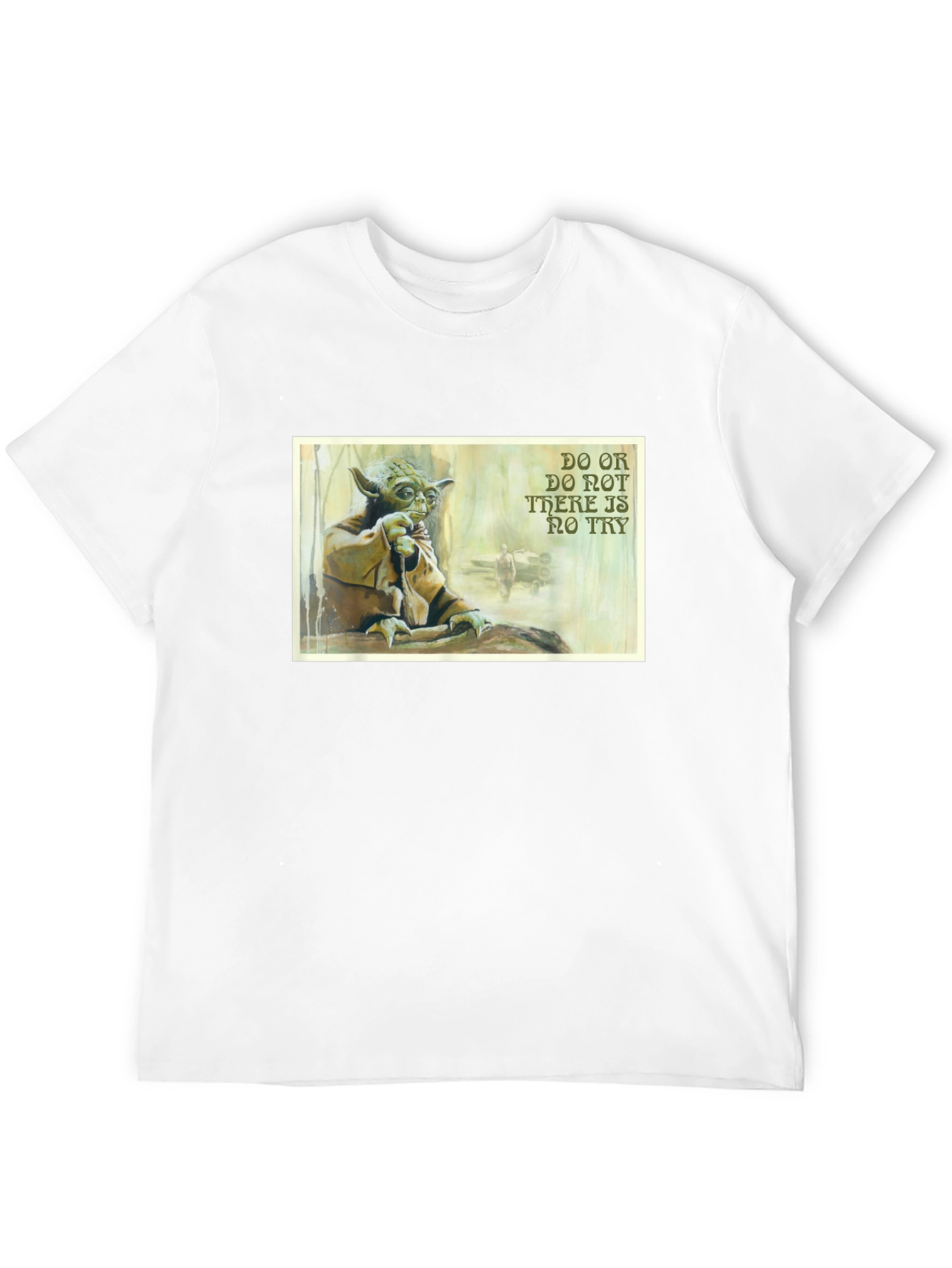 Yoda Do or Do Not T-Shirt - Black