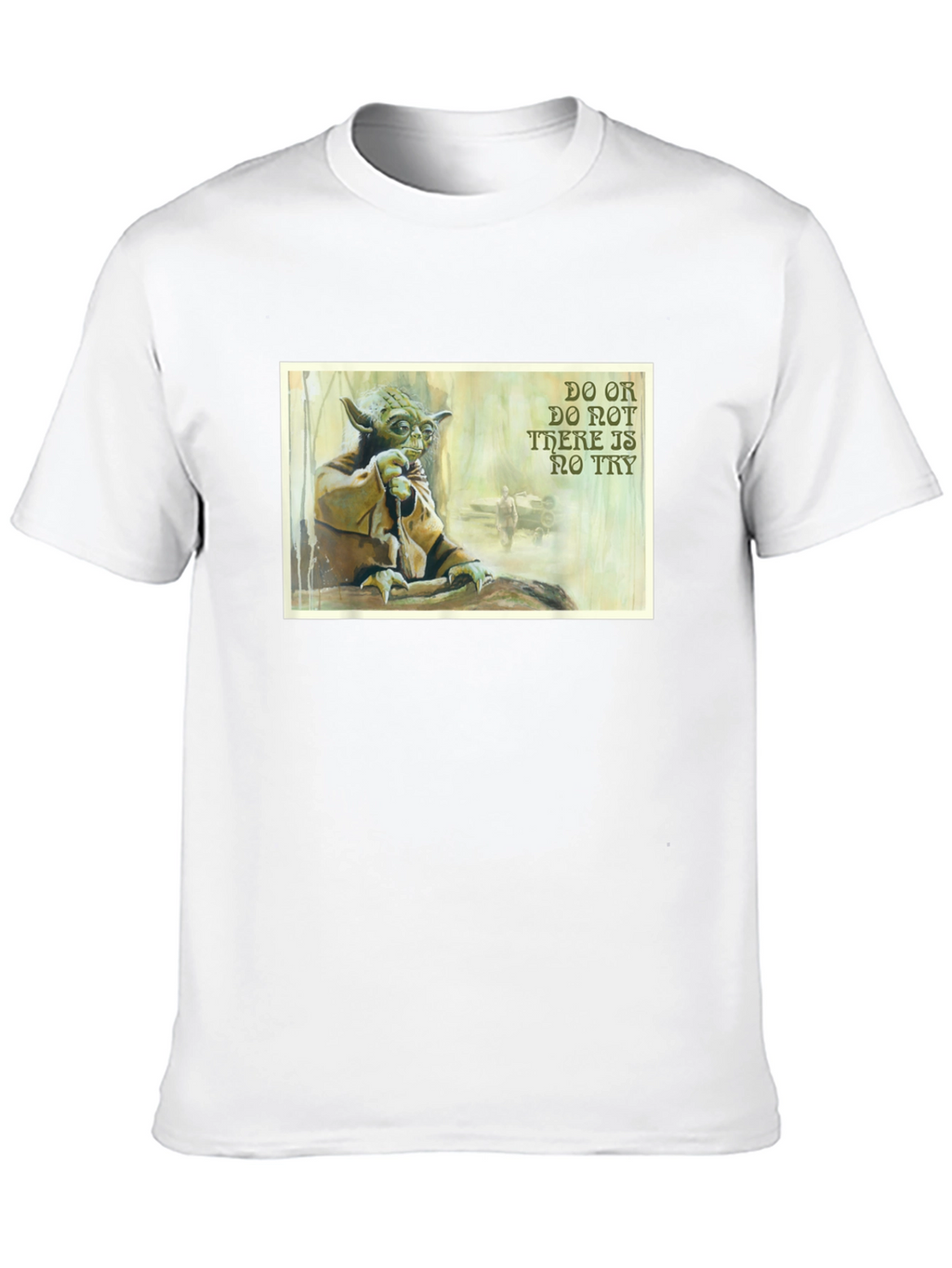 Yoda Do or Do Not T-Shirt - Black