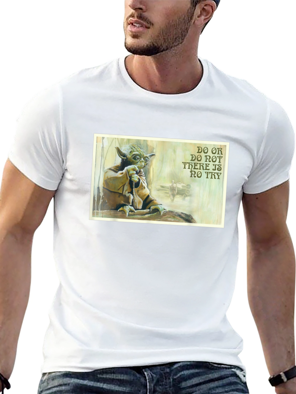 Yoda Do or Do Not T-Shirt - Black