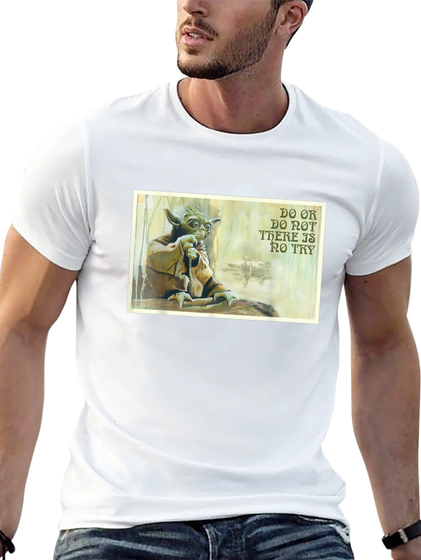 Yoda Do or Do Not T-Shirt - Black
