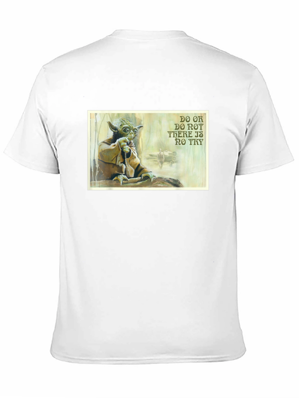 Yoda Do or Do Not T-Shirt - Black