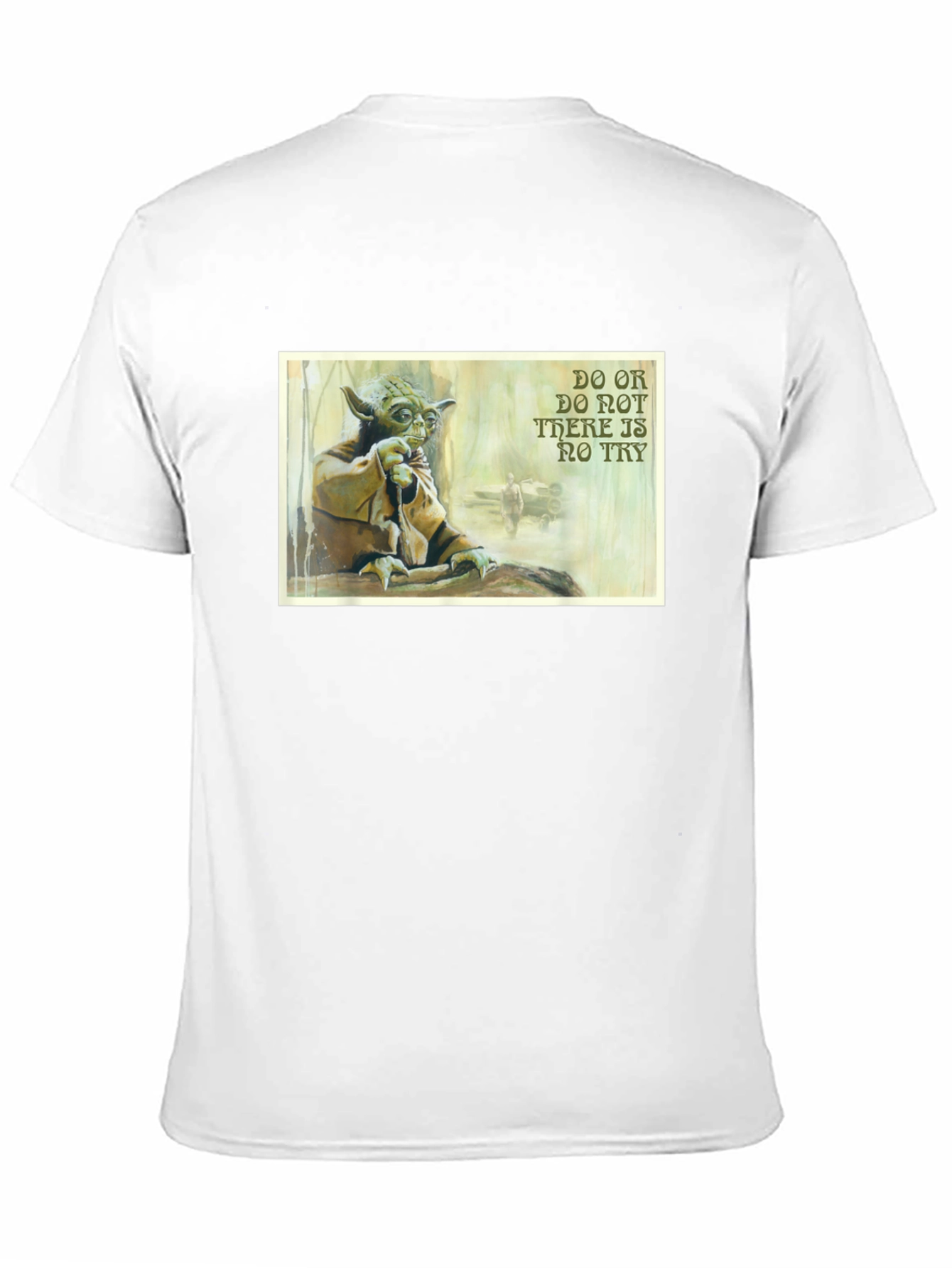 Yoda Do or Do Not T-Shirt - Black