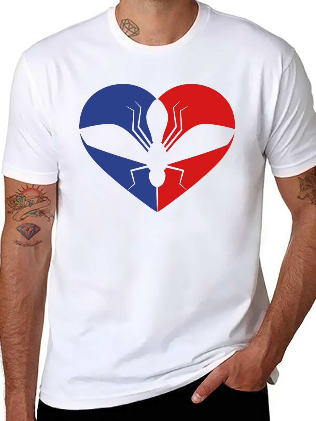 Spider-Man Heart Graphic T-Shirt