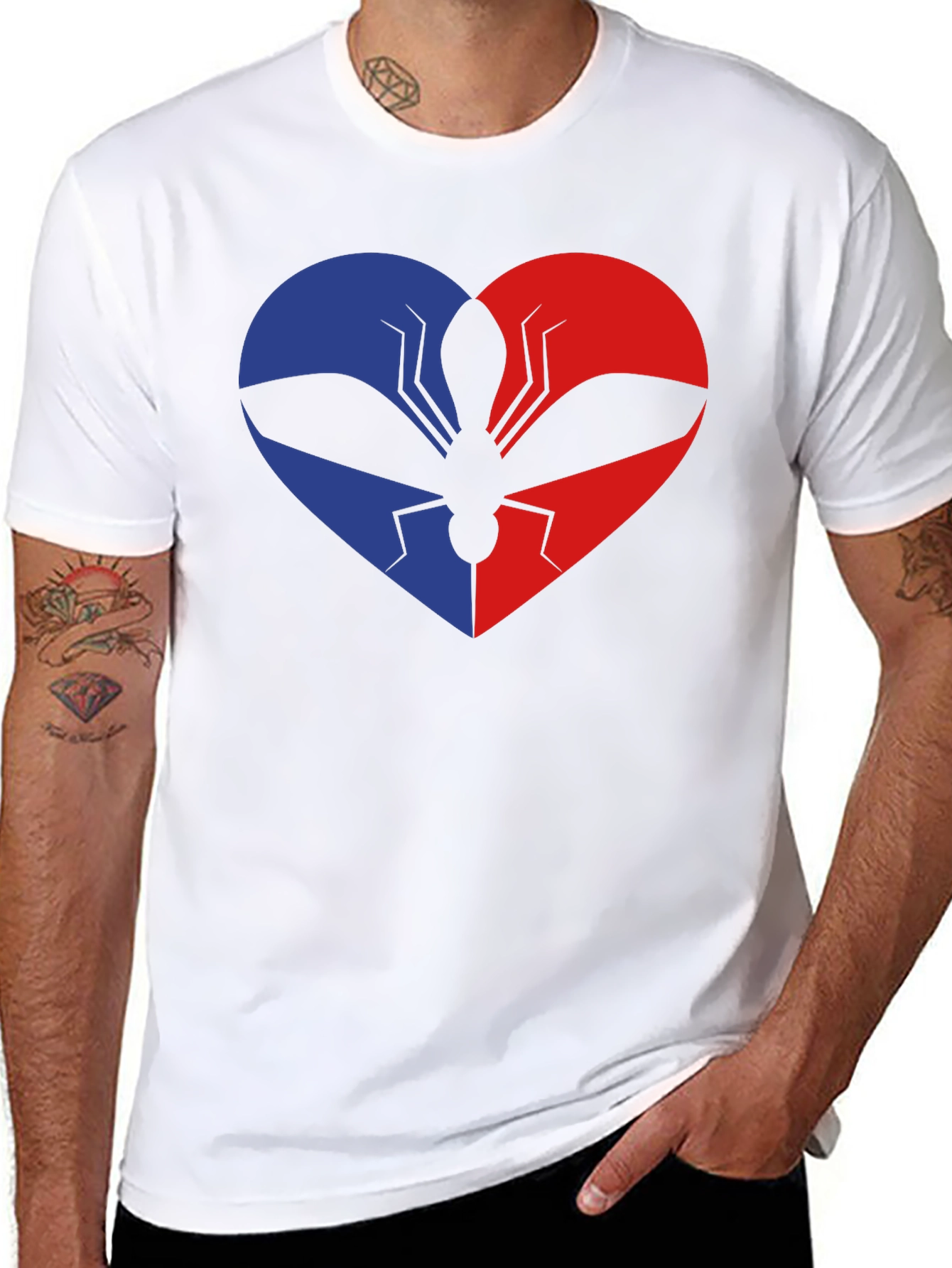 Spider-Man Heart Graphic T-Shirt