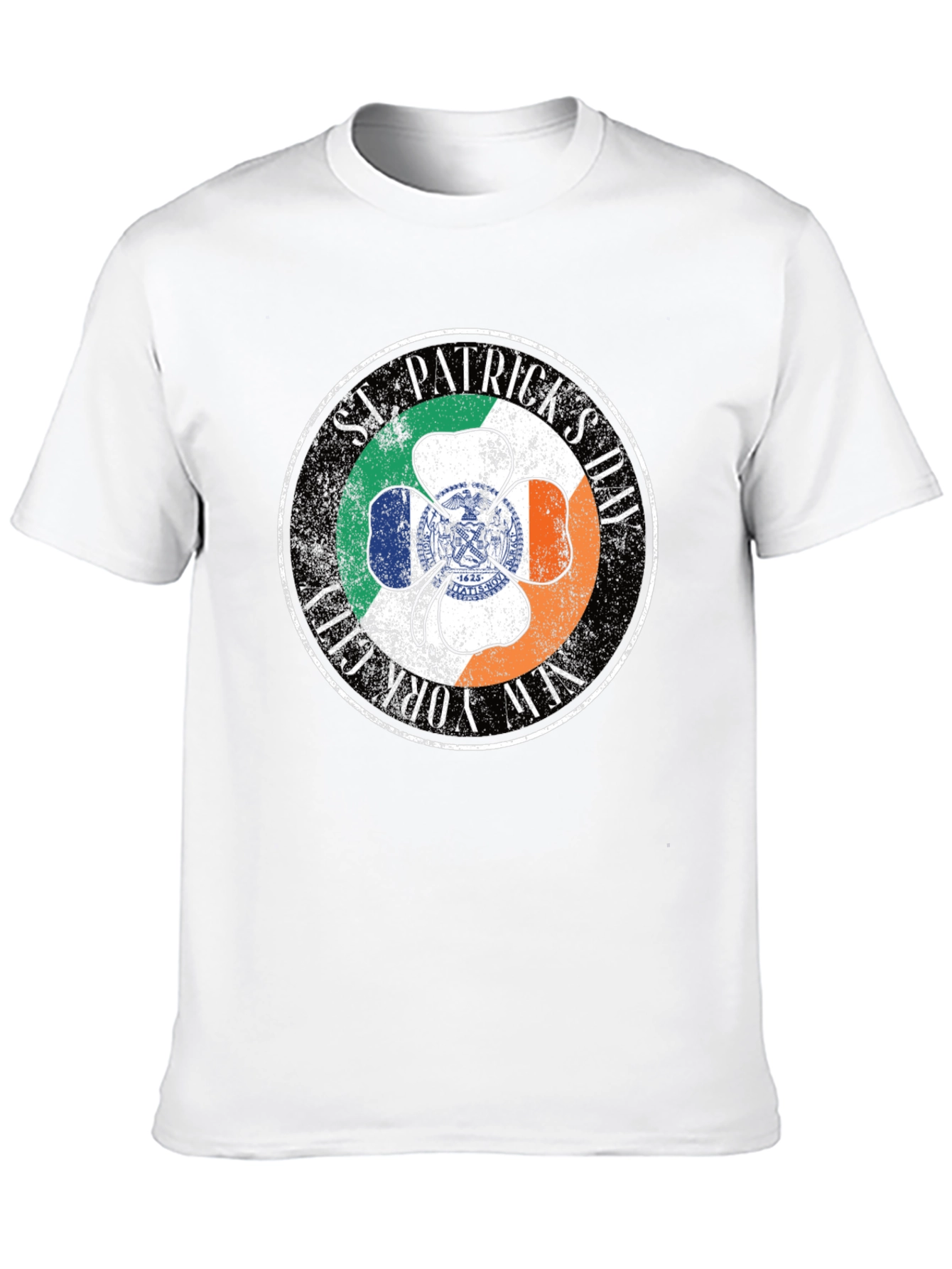 St. Patricks Day New York City Shamrock T-Shirt