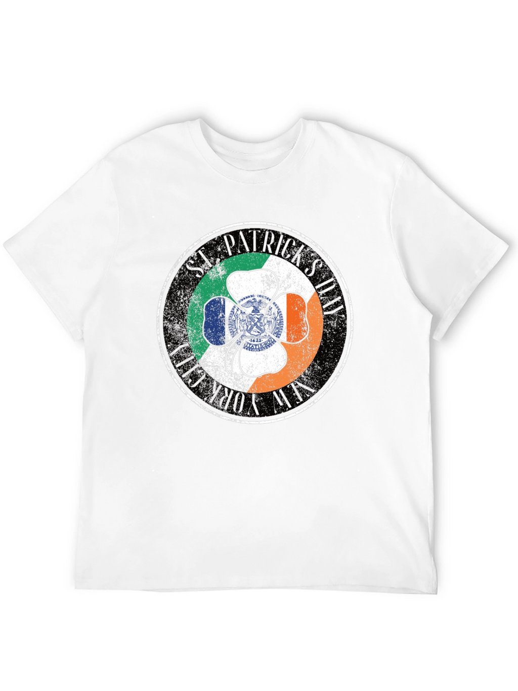 St. Patricks Day New York City Shamrock T-Shirt