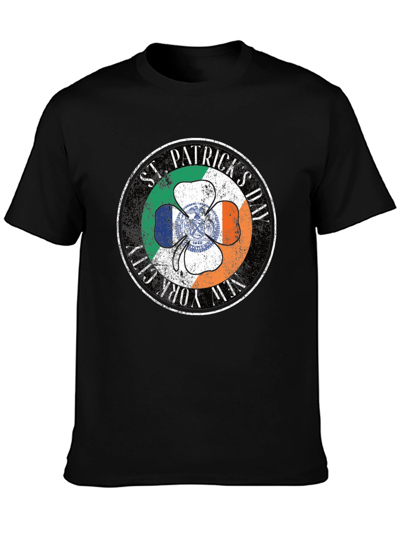 St. Patricks Day New York City Shamrock T-Shirt