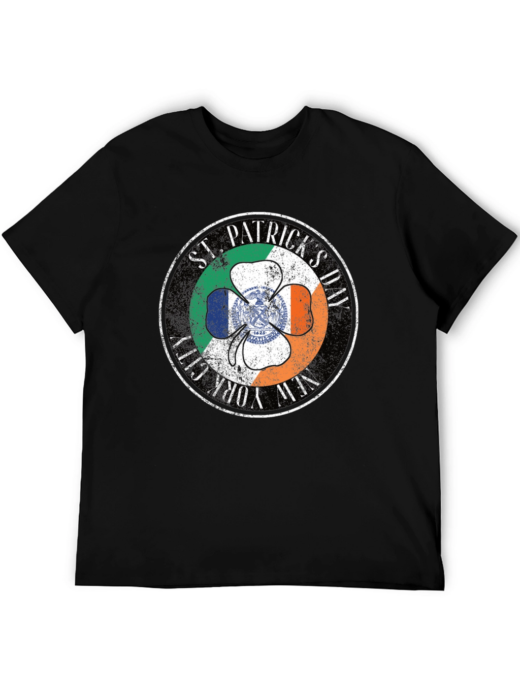 St. Patricks Day New York City Shamrock T-Shirt