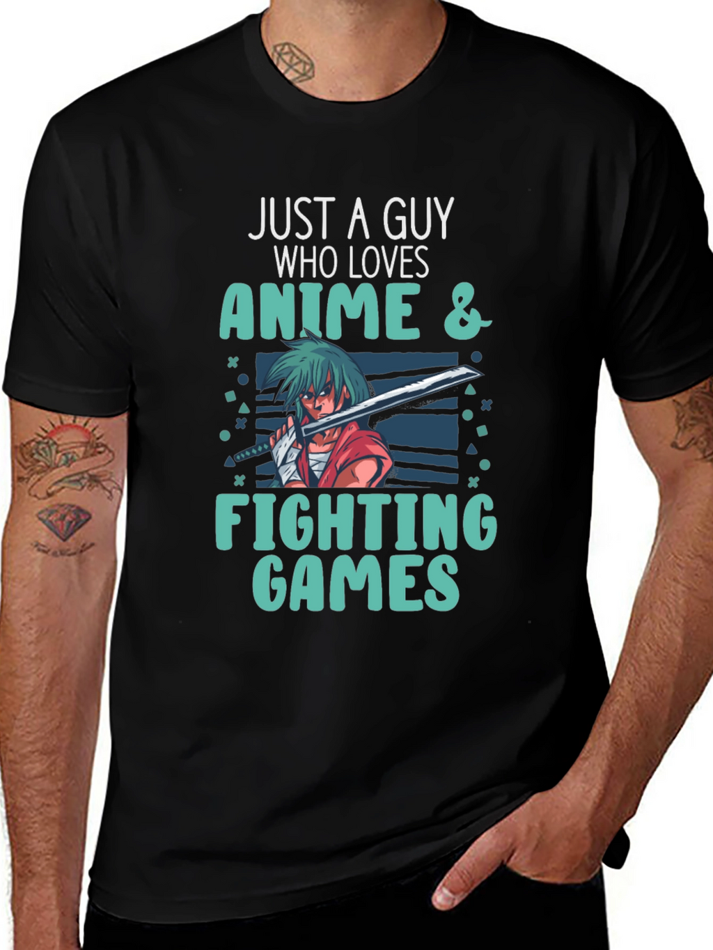 Anime & Fighting Games T-Shirt