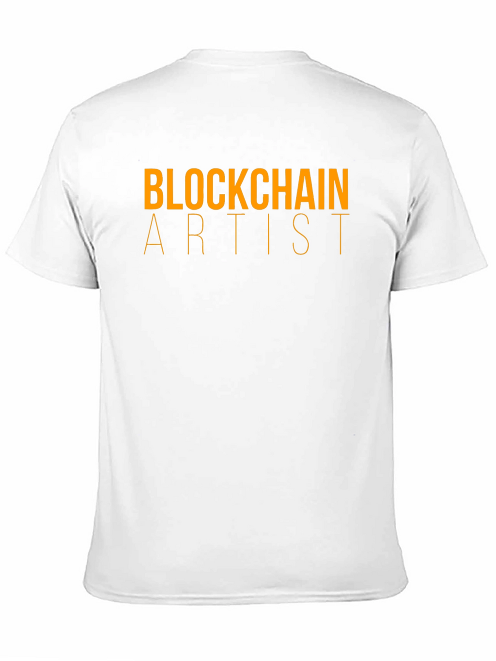 Blockchain Artist Graphic T-Shirt - Black
