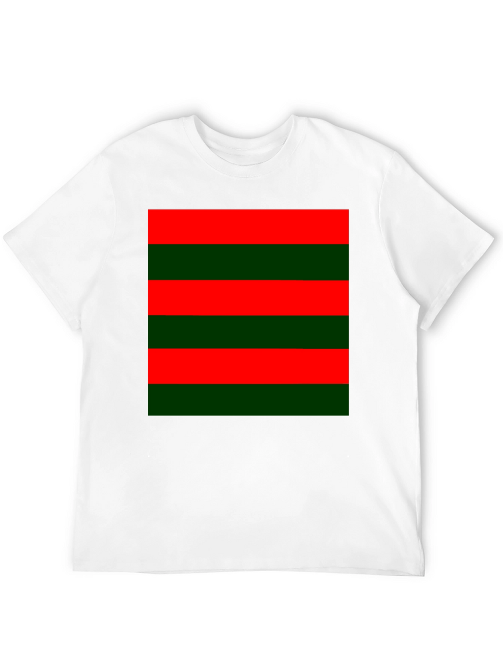 Striped Color Block Tee