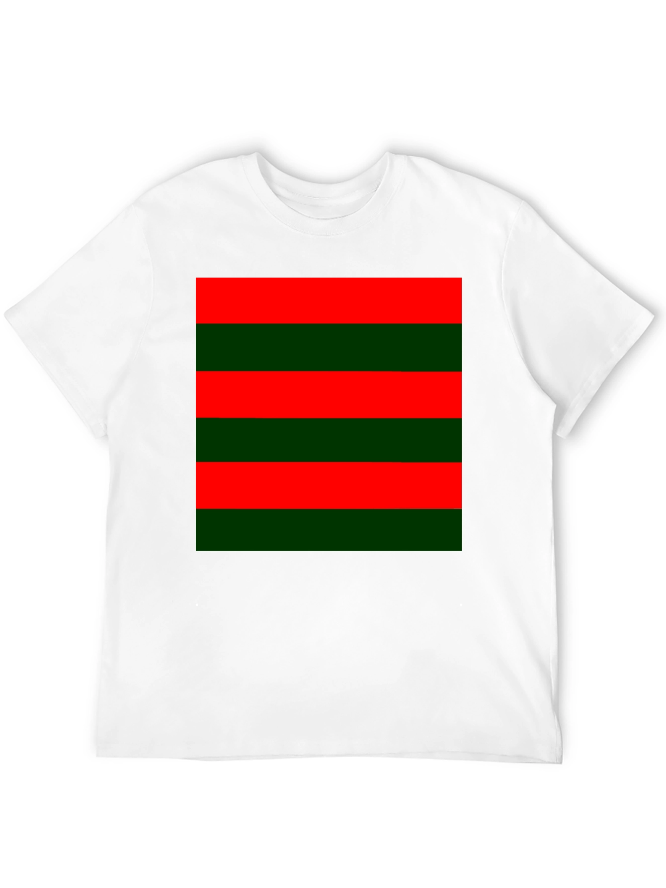 Striped Color Block Tee
