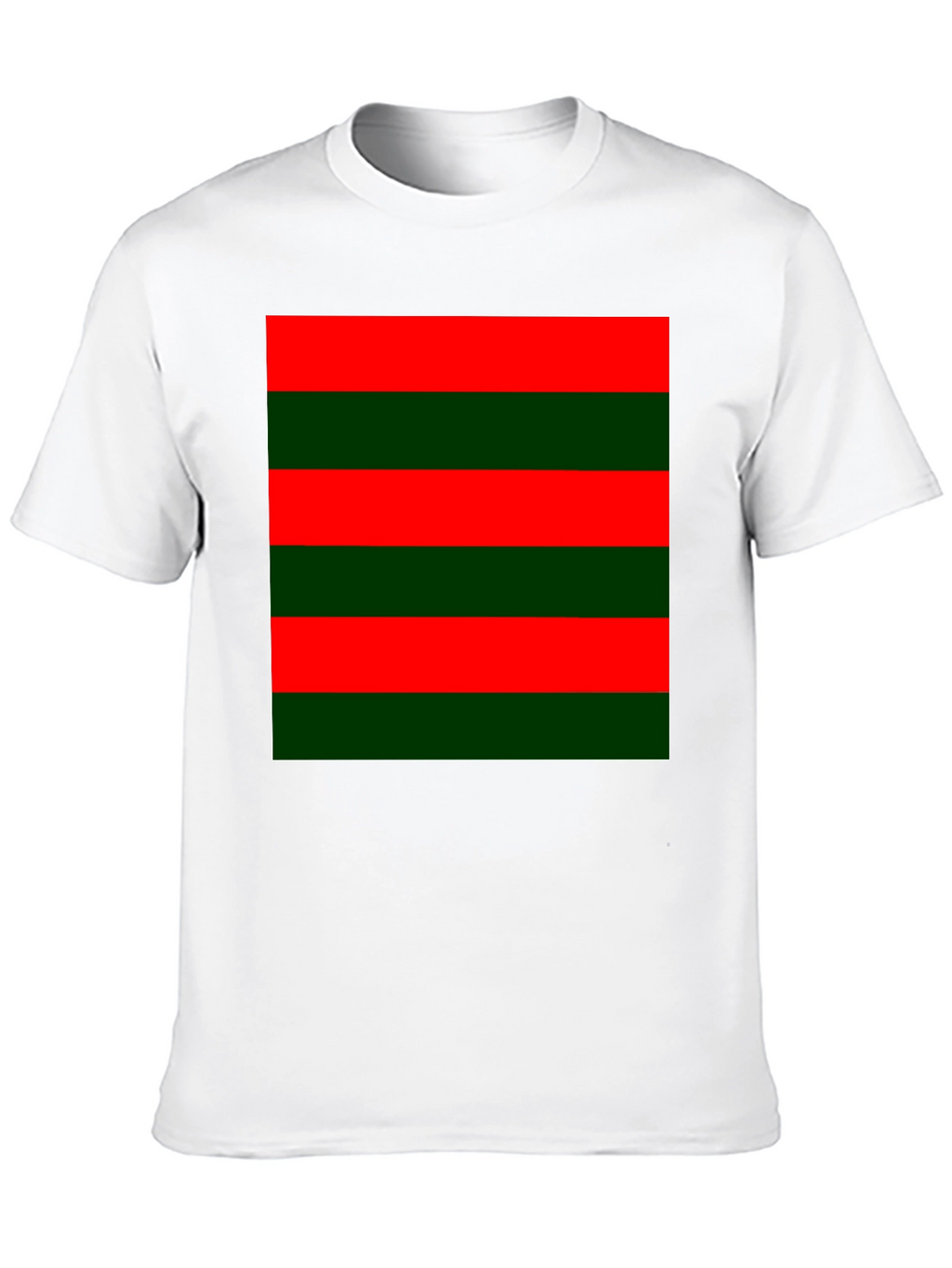 Striped Color Block Tee