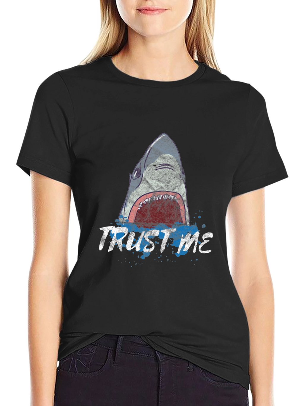 Trust Me Shark Graphic Tee