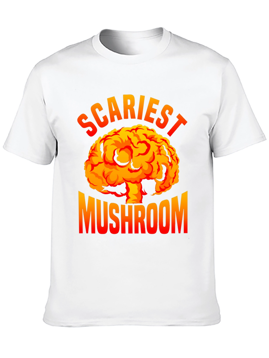 Scariest Mushroom Graphic Tee - Unique Design