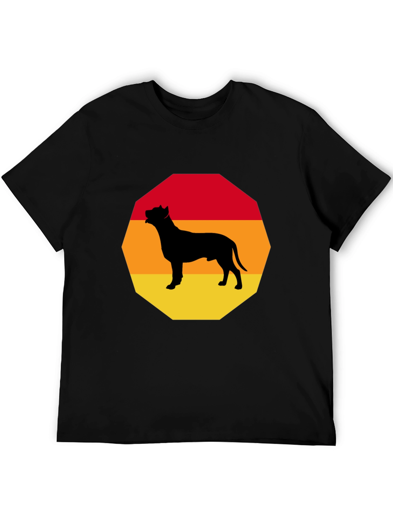Retro Dog Silhouette T-Shirt