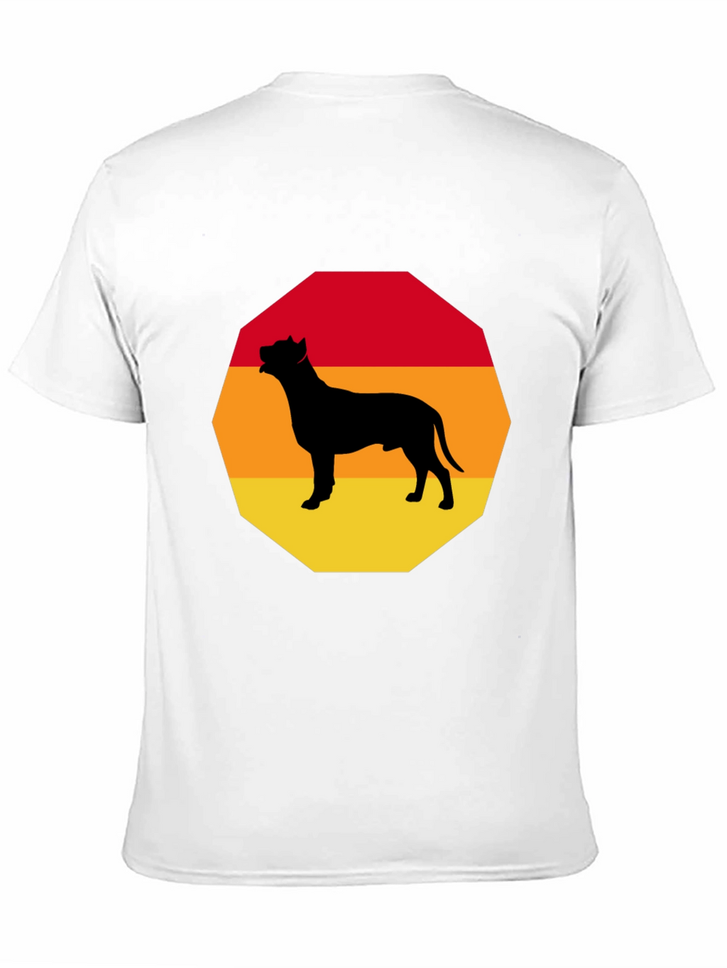 Retro Dog Silhouette T-Shirt