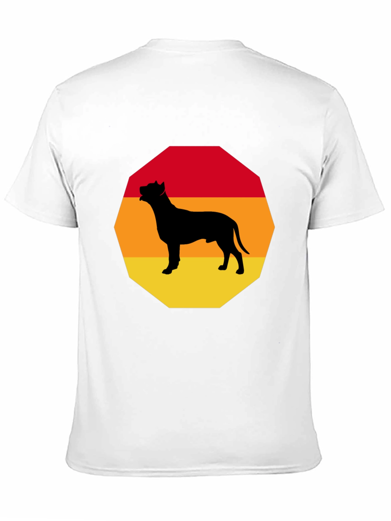 Retro Dog Silhouette T-Shirt