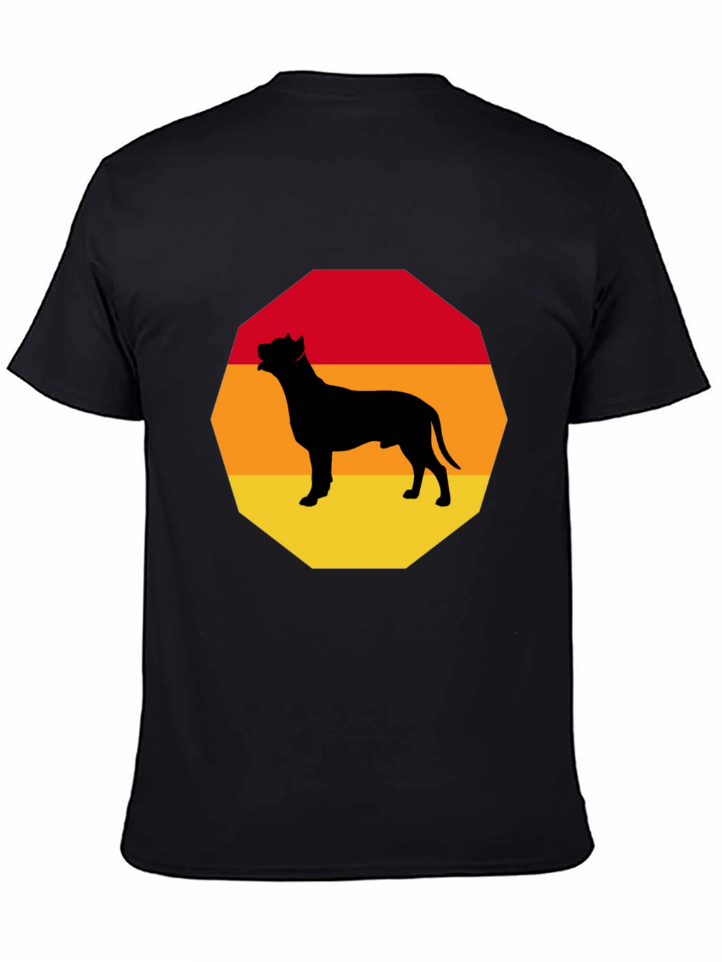 Retro Dog Silhouette T-Shirt