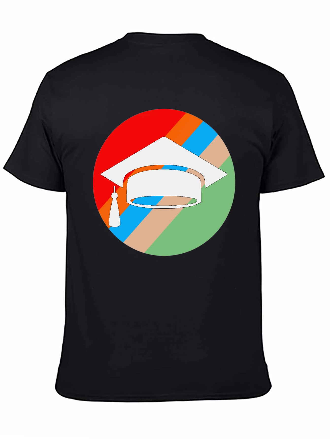 Graduation Cap T-Shirt - Colorful Celebration
