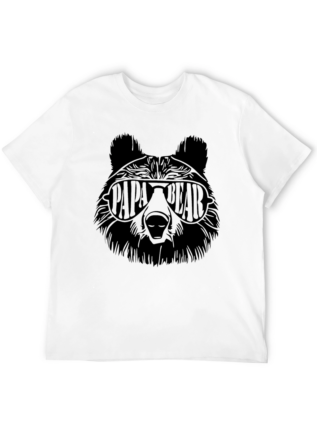 Papa Bear T-Shirt - Cool Dad Gift