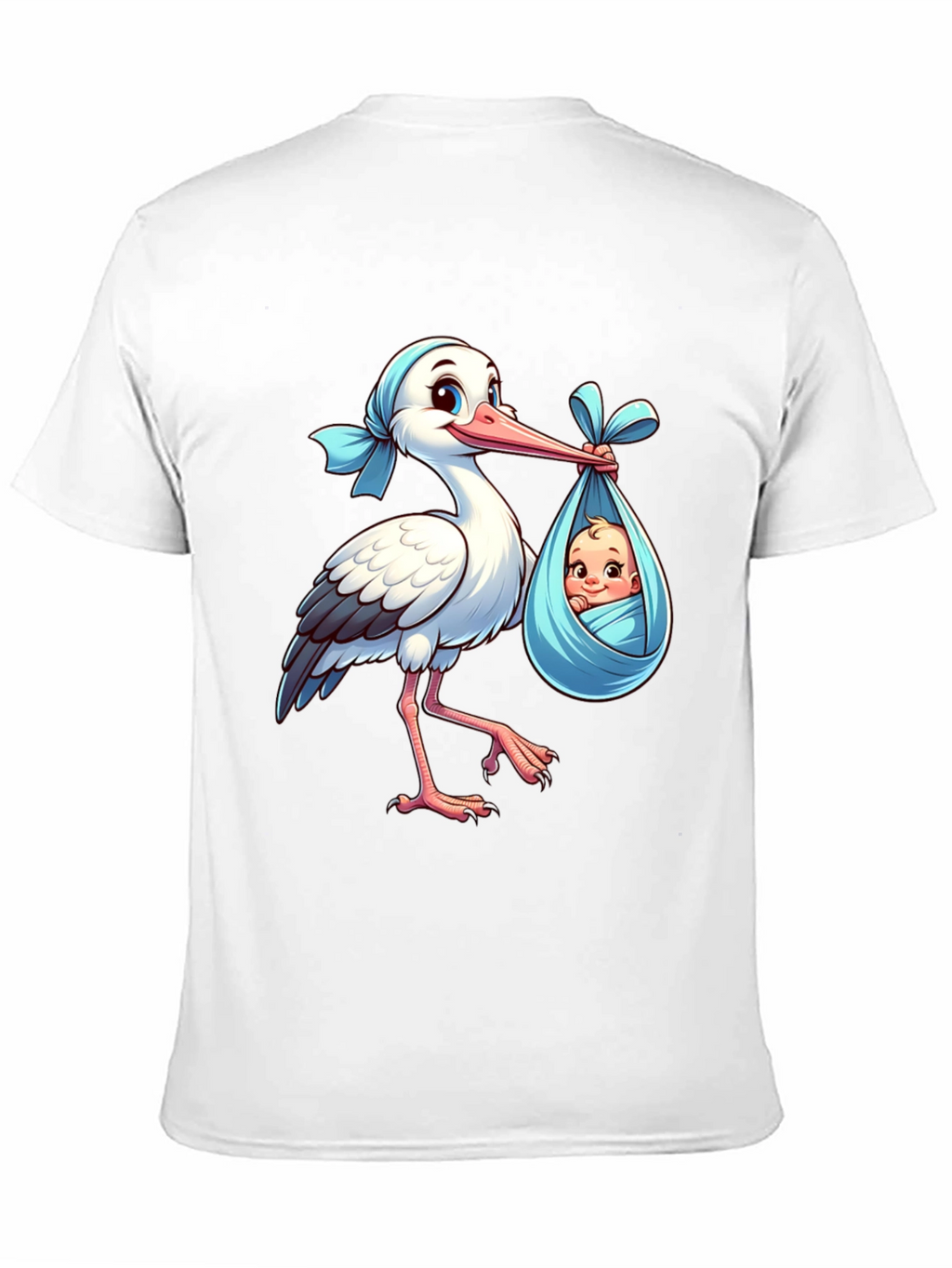 Stork Baby Delivery Graphic Tee